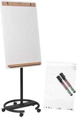 Legamaster Verrijdbare flipchart SKETCH INFINITE (b x h x d) 690 x 2050 x 640 mm Wit, Hout, Zwart Afwisbaar, Beschrijfbaar, In hoogte verstelbaar, Incl.