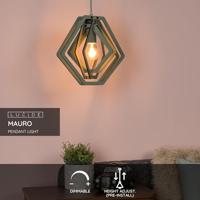 Lucide MAURO - Hanglamp Kinderkamer - 1xE27 - Groen - thumbnail