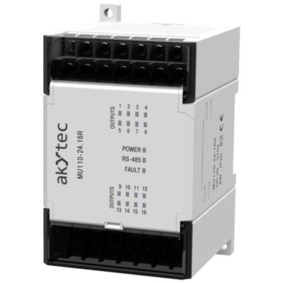 akYtec MU110-24.16R 54596 Digitale PLC-uitgangsmodule 24 V/DC akYtec MU110-24.16R 54596 Digitale PLC-uitgangsmodule 24 V/DC