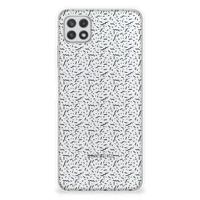 Samsung Galaxy A22 5G | TPU bumper | Stripes Dots - thumbnail