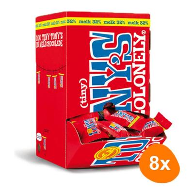 Tony's Chocolonely - Tiny Tony's Melk - 8x 900g
