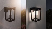 Paulmann 94572 Marisol Wandlamp op zonne-energie Energielabel: A (A - G) 5.5 W Warmwit Zwart - thumbnail