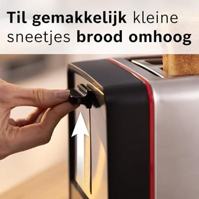 Bosch Kompakt Toaster MyMoment, Edelstahl Broodrooster RVS