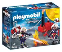 Playmobil® City Action 9468 brandweerteam met waterpomp - thumbnail