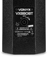 Vonyx VX880BT Vrijstaand PA-geluidssysteem 1000 W Zwart - thumbnail