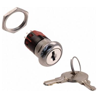 C & K Switches Y200822C203NQ Switchlock Switch Y Series Sleutelschakelaar 125 V/AC, 28 V/DC 4 A 3x aan/aan/aan 1 stuk(s)