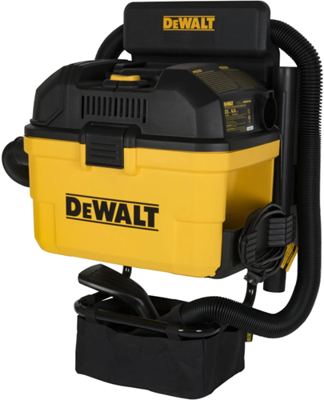 DeWalt dxv23g toolbox nat/droog stofzuiger | 23 l | muurbevestiging - dxv23g