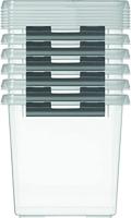Sunware Q-line box 3 liter transp/metaal - thumbnail