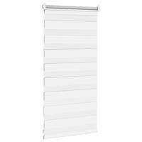 Duo Rolgordijn 40x100cm Wit - thumbnail
