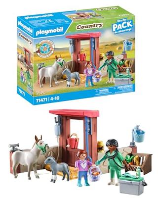 PLAYMOBIL 71471 Dierenarts met boerderijdieren