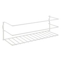 Metaltex Quick Box Space Saver Deur- en Wandrekje 34x11x11 cm Wit - thumbnail