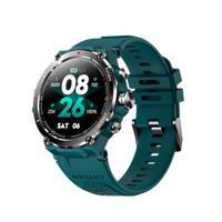 DCU TECNOLOGIC GPS-smartwatch, smartwatch, amoled HD touchscreen, 14 sportmodi, apps en oproepen, IP68*, cyaan - thumbnail