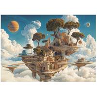 Puzzle - EDUCA - Regno delle Nuvole - 500 pezzi - Tema Fantasy - 48 x 68 cm - thumbnail