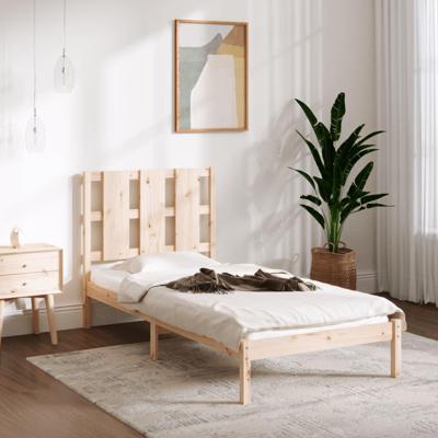 Bedframe zonder matras massief grenenhout 90x200 cm Bedframe zonder matras massief grenenhout 90x200 cm