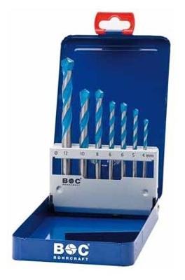 BC Multi-Laser Betonborenset 4/5/6/6/8/10/12mm 7delig