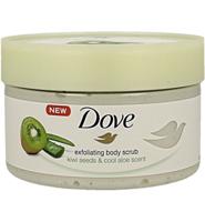 Dove Body Scrub Kiwi & Aloë Vera - 225 ml - thumbnail