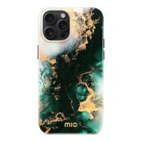 MIO Green Marble Magsafe Compatible for iPhone 15 Pro Max - thumbnail