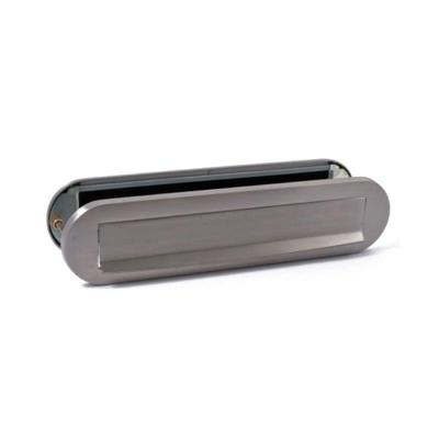 Mariani Briefplaat Combinatie Ovaal Pvd Inox - 91378020 Mariani Briefplaat Combinatie Ovaal Pvd Inox - 91378020