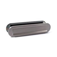 Mariani Briefplaat Combinatie Ovaal Pvd Inox - 91378020 - thumbnail