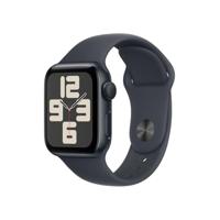 Apple Watch SE (2e gen.) GPS 40 mm Smartwatch - Kast van middernacht aluminium - Middernacht sportbandje (S/M). Conditie en slaap bijhouden, ongelukdetectie, hartritme monitoren, Retina-display - thumbnail