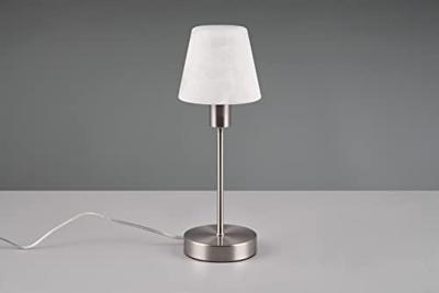 Trio TafellampjeLuis Ii nikkel met wit glas - 595700107