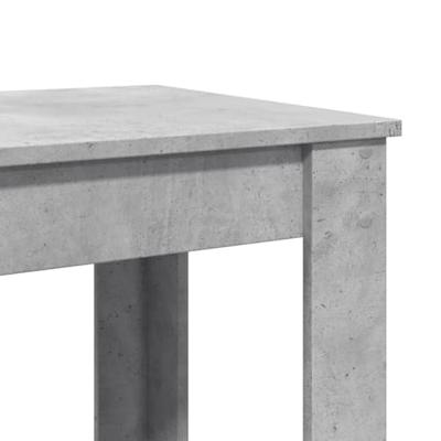 Bartafel 51x50x103,5 cm bewerkt hout betongrijs