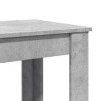 Bartafel 51x50x103,5 cm bewerkt hout betongrijs - thumbnail