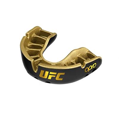 Opro 791002 UFC Gold Ultra Fit Mouthguard - Black-Gold - JR