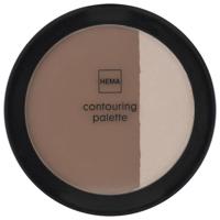 HEMA Contouring Palette 01 Pink Almond & Coffee (brons) - thumbnail