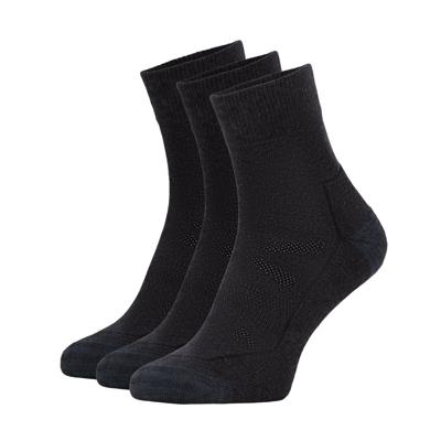 Coolmax Wandelsok 3-Pack | Donkergrijs | 35/38
