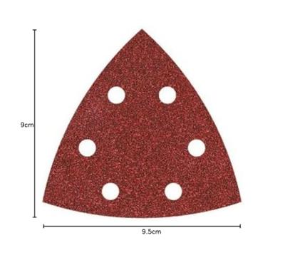 Wolfcraft Hechtschuurbladen | Korund | K40 | Geperforeerd | 25 stuks - 1850100 Wolfcraft Hechtschuurbladen | Korund | K40 | Geperforeerd | 25 stuks - 1850100