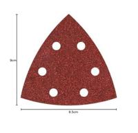 Wolfcraft Hechtschuurbladen | Korund | K40 | Geperforeerd | 25 stuks - 1850100 - thumbnail