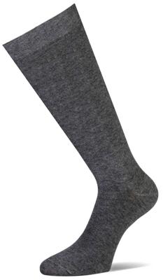 Yellowmoon kinder/dames kniekous 1 paar - Hoge katoeken sokken - 38 - Antracite - 38