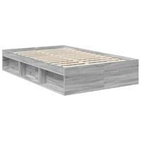 Bedframe Grijs Sonoma 120 x 190 cm Massief grenenhout - thumbnail