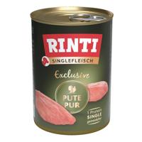 RINTI Singlefleisch Exclusive Turkey - natvoer voor honden - 400g - thumbnail