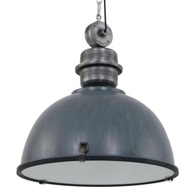 Steinhauer HanglampBikkel XXL vintage grijs met nikkel - 7834GR