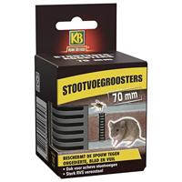 KB Stootvoegrooster RVS 70mm - 10 stuks - thumbnail