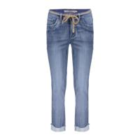 Geisha Jeans Turn-up Helen Loose Fit 827 Mid Blue Denim - thumbnail