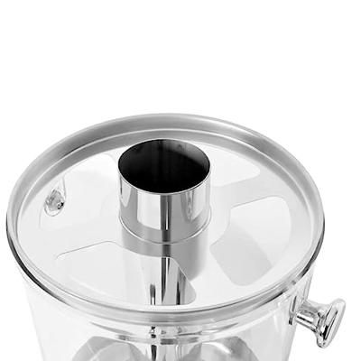 VidaXL Sapdispenser roestvrij staal 8 l