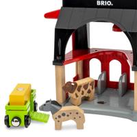Animal Barn - Accessorio per circuito di treno in legno -7312350360127 - Brio World - thumbnail