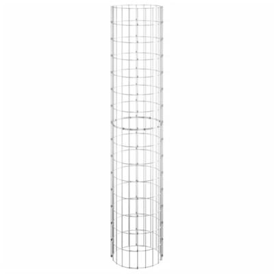 VidaXL Gabion paal rond ø30x150 cm gegalvaniseerd staal VidaXL Gabion paal rond ø30x150 cm gegalvaniseerd staal