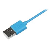 .com 1 m blauwe Apple 8-polige Lightning-connector-naar-USB-kabel voor iPhone / iPod / iPad - Lightning-kabel - Lightning (M) naar USB (M) - 1 m - dubbel afgeschermd - blauw - voor Apple iPad/iPhone/iPod (Lightning) - thumbnail