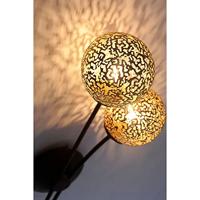 Paul Neuhaus Wandlamp Greta 2 lichts H 44 cm bruin - thumbnail