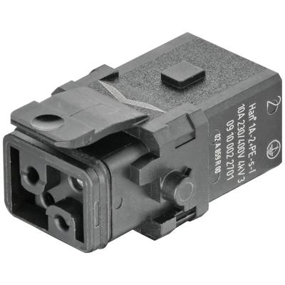 Connector Han 1A-2+PE-S-f latch 09100022701 HARTING 1 stuk(s)