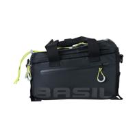 Bagagedragertas Basil Miles 7 liter 32 x 19 x 21 cm - zwart - thumbnail