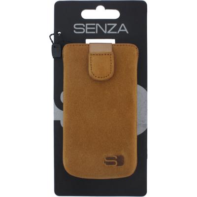 Senza Suede Slide Case Sunny Camel Size XL