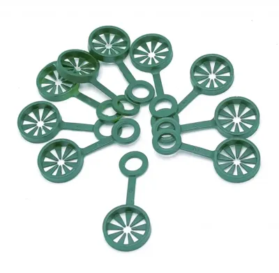 Kunststof ring voor wigwamconstructie van 3 plantstokken dia. 8mm 10 stuks Nature - Nature