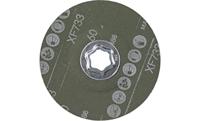 PFERD TOOLS 64194106 Combiclick keramische korrel fiberschijf Ø 125 mm Co-Alu 60 voor zachte non-ferrometalen Diameter 125 mm - thumbnail
