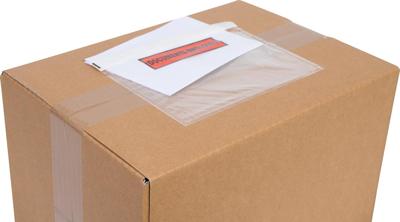 Cleverpack documenthouder Documents Enclosed, ft 175 x 115 mm, pak van 100 stuks Cleverpack documenthouder Documents Enclosed, ft 175 x 115 mm, pak van 100 stuks