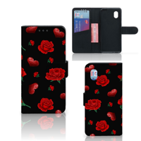Valentine Hoesje Alcatel 1B (2020) Met Pasjes Vakken En Ruimte Voor Briefgeld | Book Case - thumbnail